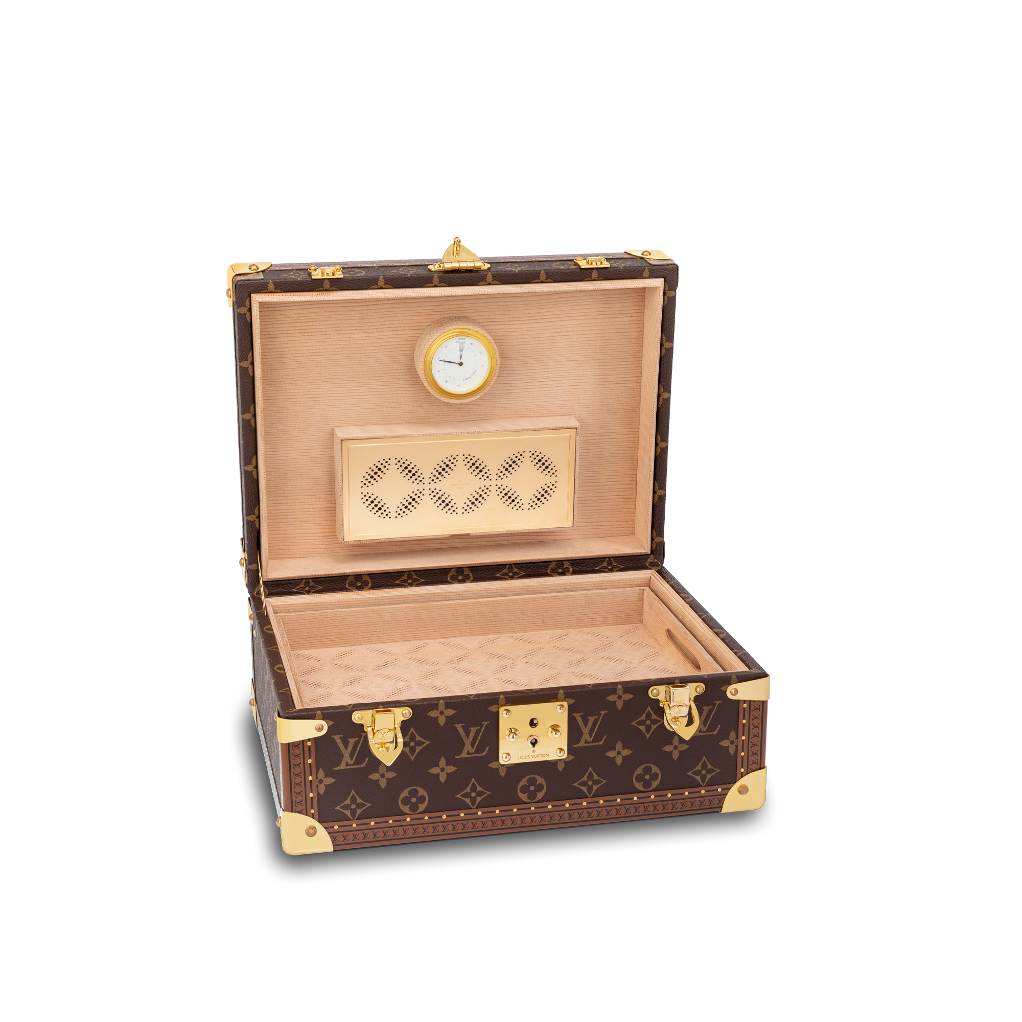 Coffret Cigares Monogram 帆布- 名牌硬箱及箱盒- M46251 棕色| LOUIS